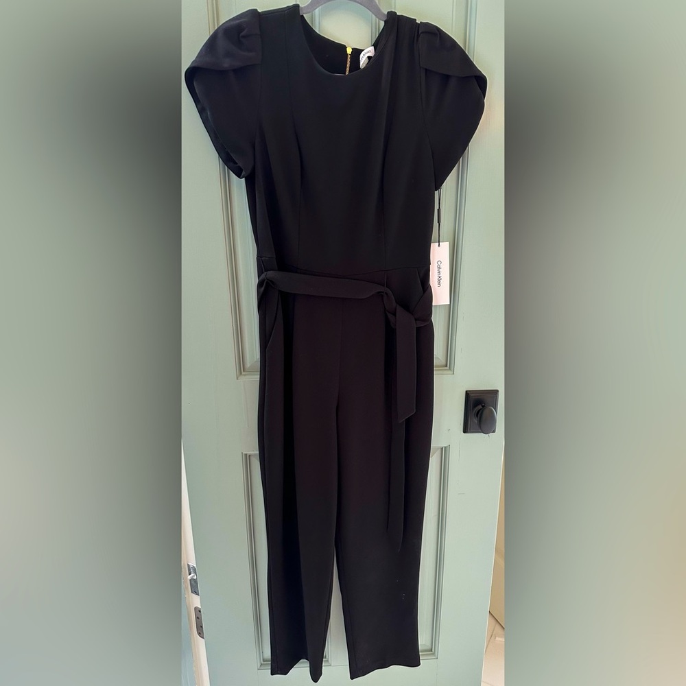 NWT Calvin Klein Black Jumpsuit